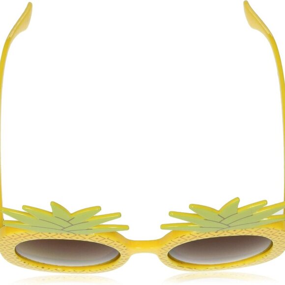 Women's Pineapple Frame Round Sunglasses UV400 Protection Lightweight Style - Picture 4 of 5